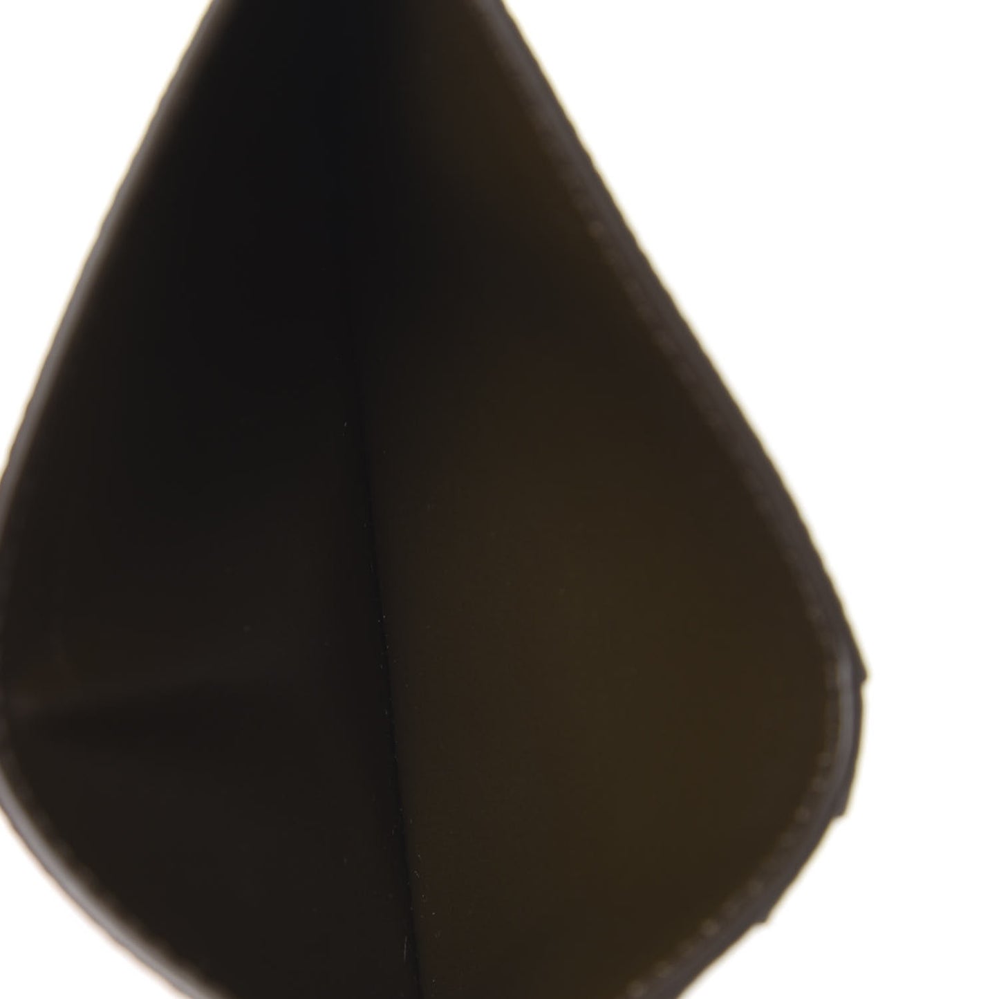 Grained Calfskin Compact Card Holder Khaki