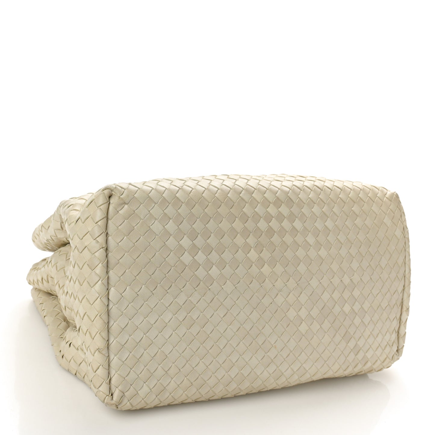 Nappa Intrecciato Medium Roma Tote Marmo