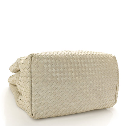 Bottega Veneta Nappa Intrecciato Medium Roma Tote Marmo 4 of 14