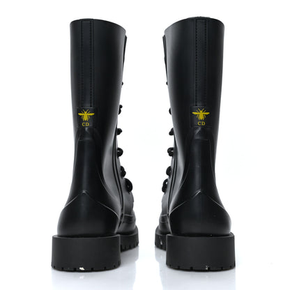 Christian Dior Rubber Diorcamp Low Boots 42 Black 5 of 8