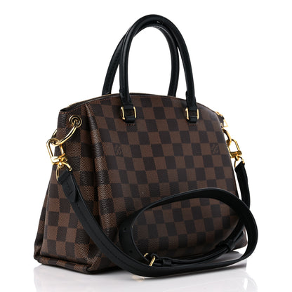 Louis Vuitton Damier Ebene Odeon Tote PM Black 3 of 8