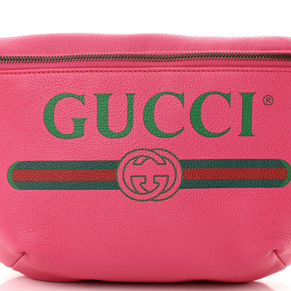 Gucci Grained Calfskin Logo Belt Bag Pink 8 of 11