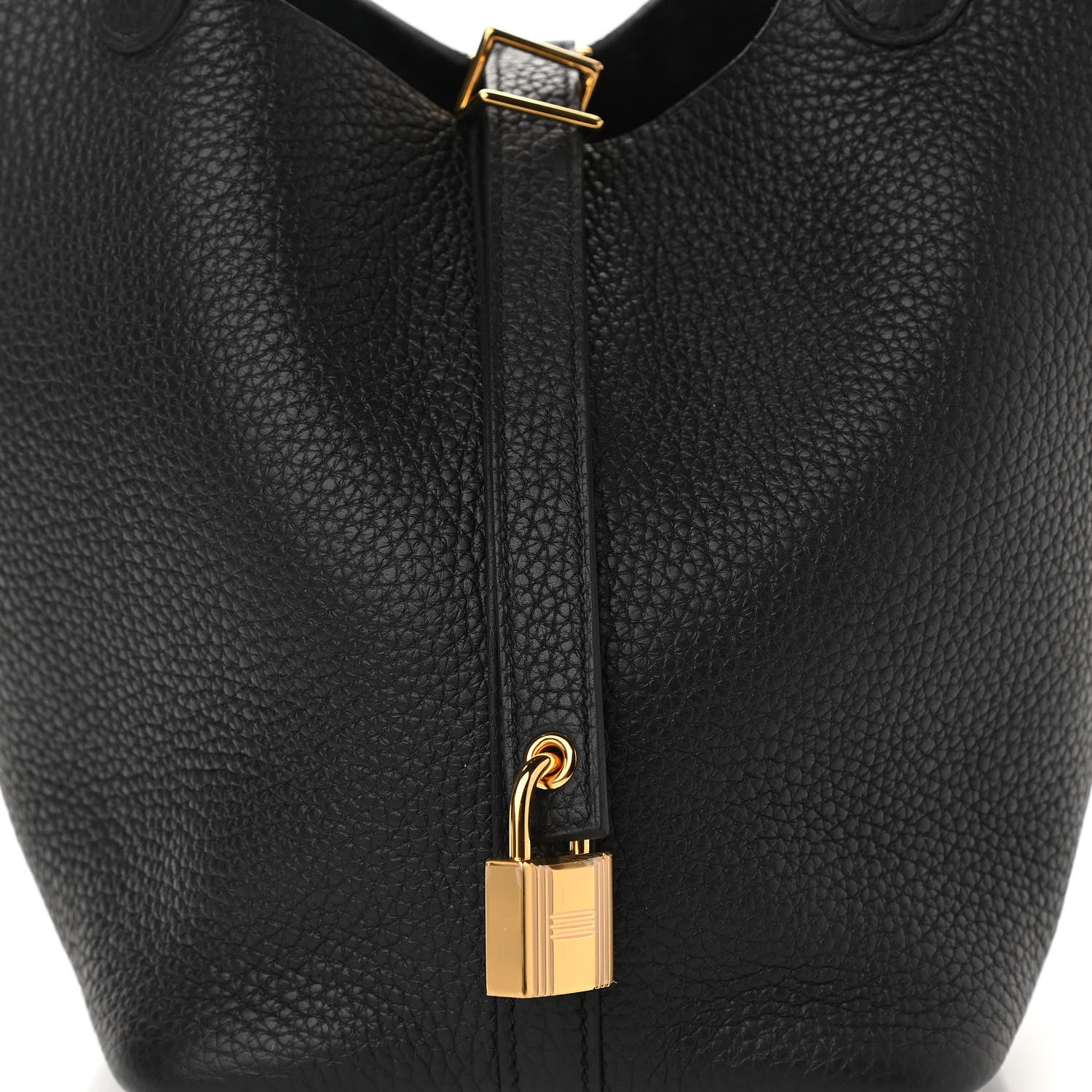 Hermes Taurillon Clemence Picotin Lock 18 PM Black 7 of 10
