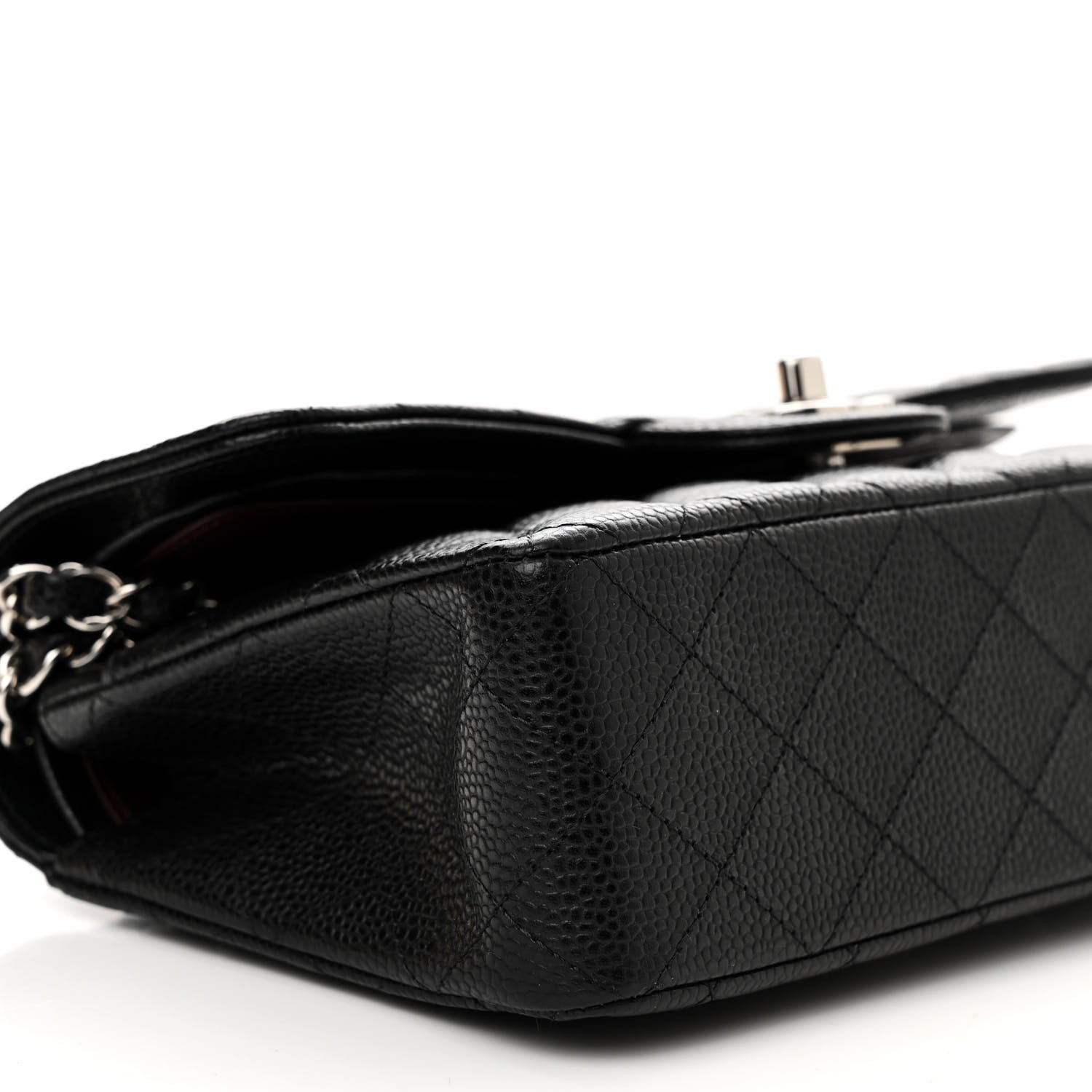 Chanel Caviar Quilted Small Double Flap Black 9 of 11