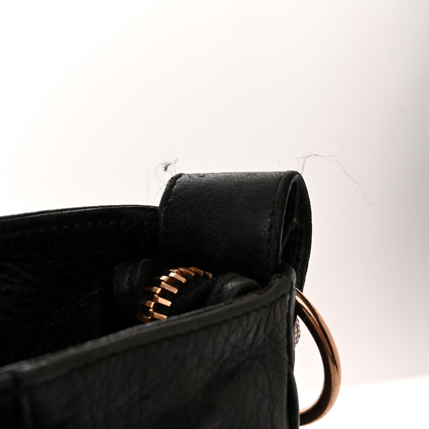 Agneau Giant 21 Rose Gold Hardware Velo Black