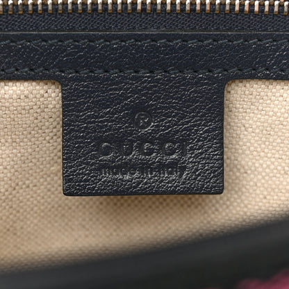 Gucci Monogram Multicolor Matelasse Diagonal Small GG Marmont Shoulder Bag Pink Blue 10 of 25