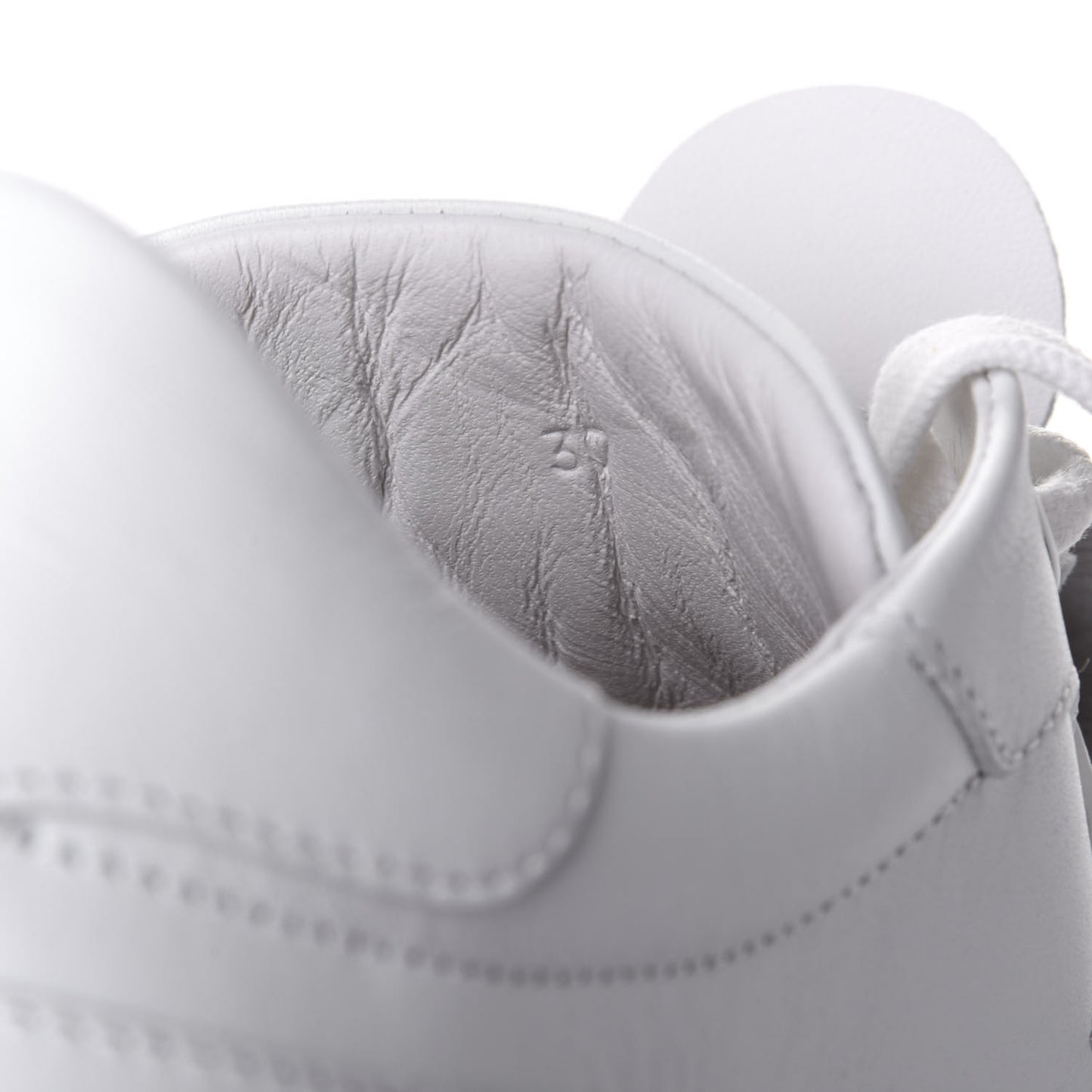 Calfskin Day Sneakers 37 White