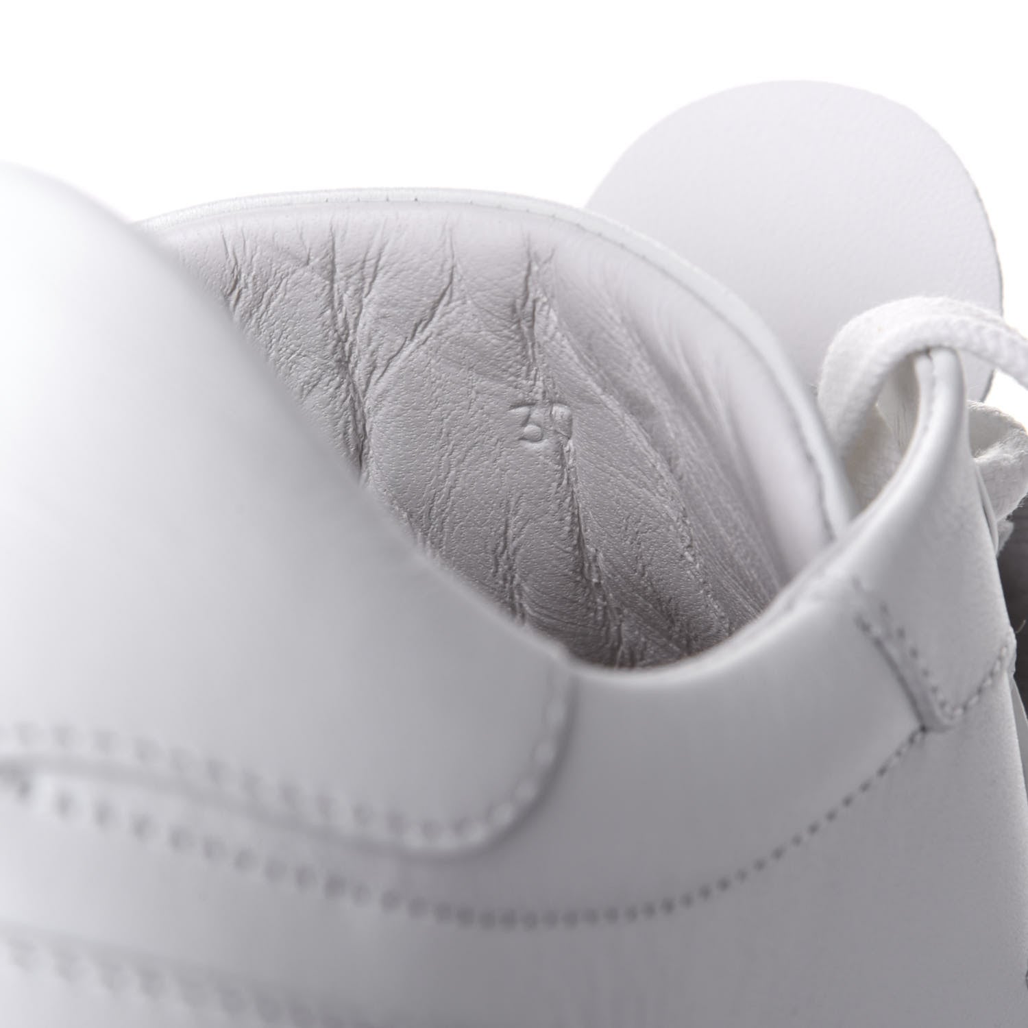 Hermes Calfskin Day Sneakers 37 White 10 of 11