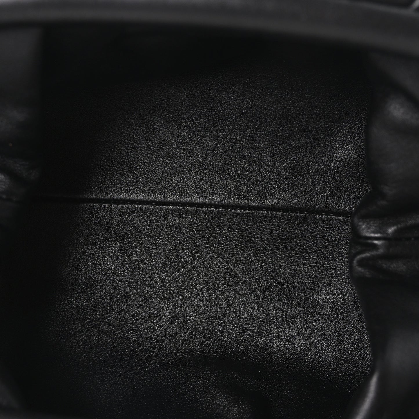 Butter Calfskin The Mini Pouch Black