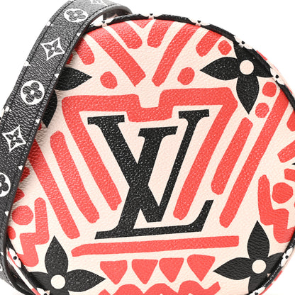Louis Vuitton Monogram Giant Crafty Boite Chapeau Souple PM Creme Rouge Black 8 of 10