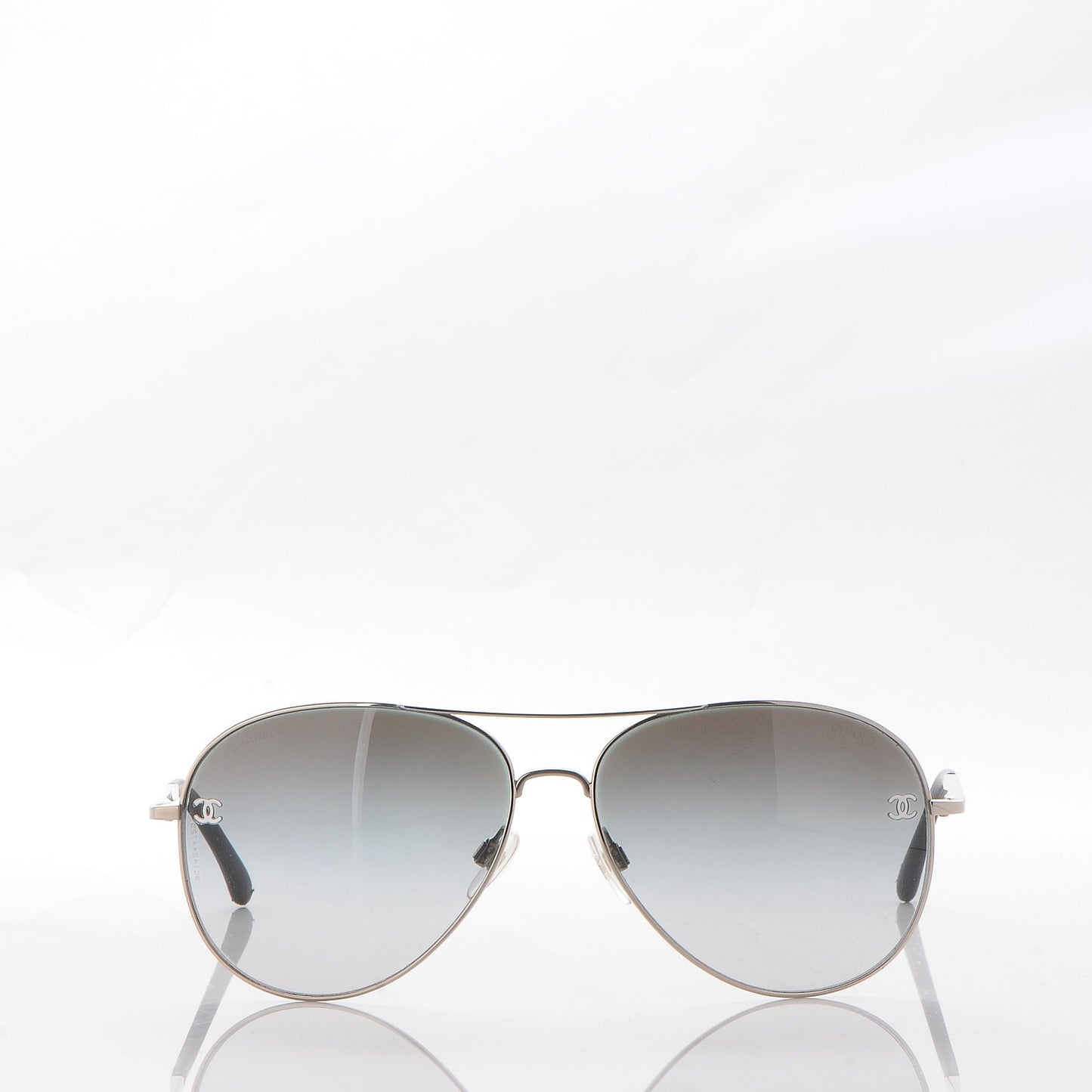 CC Aviator Sunglasses 4189-TQ Silver