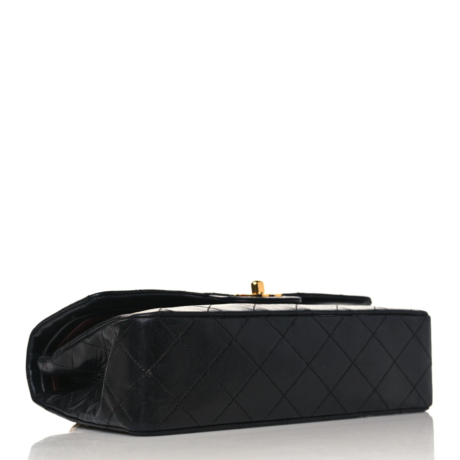 Chanel Lambskin Quilted Small Double Flap Black 4 of 9
