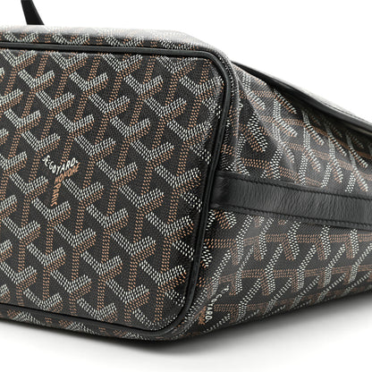 Goyard Goyardine Capetien Messenger Bag Black 7 of 22