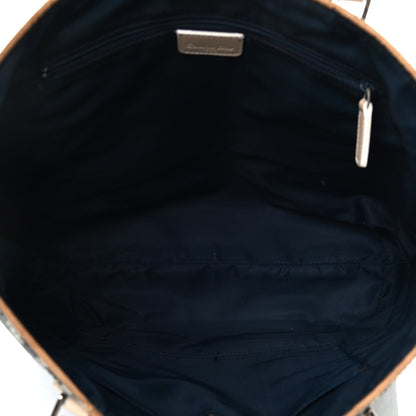 Christian Dior Monogram Trotter No 1 Shopping Tote Blue 4 of 4