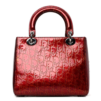Christian Dior Patent Ultimate Medium Lady Dior Rouge 1 of 8