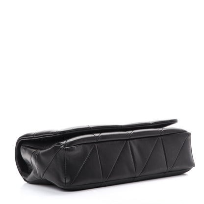 Saint Laurent Lambskin Patchwork Monogram Medium Jamie Black 3 of 11
