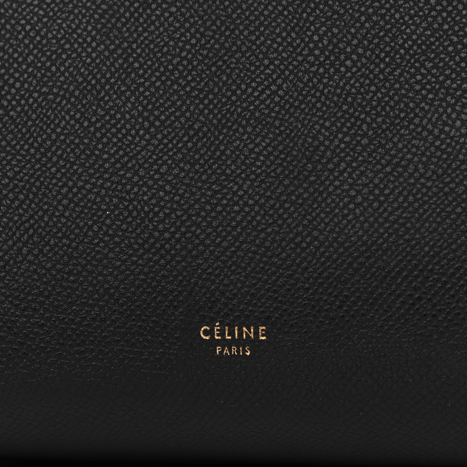Celine Grained Calfskin Large Belt Bag Black 5 of 10