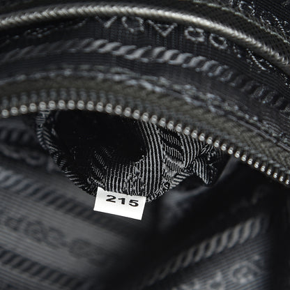 Prada Tessuto Nylon Vela Saffiano Large Backpack Black 7 of 10