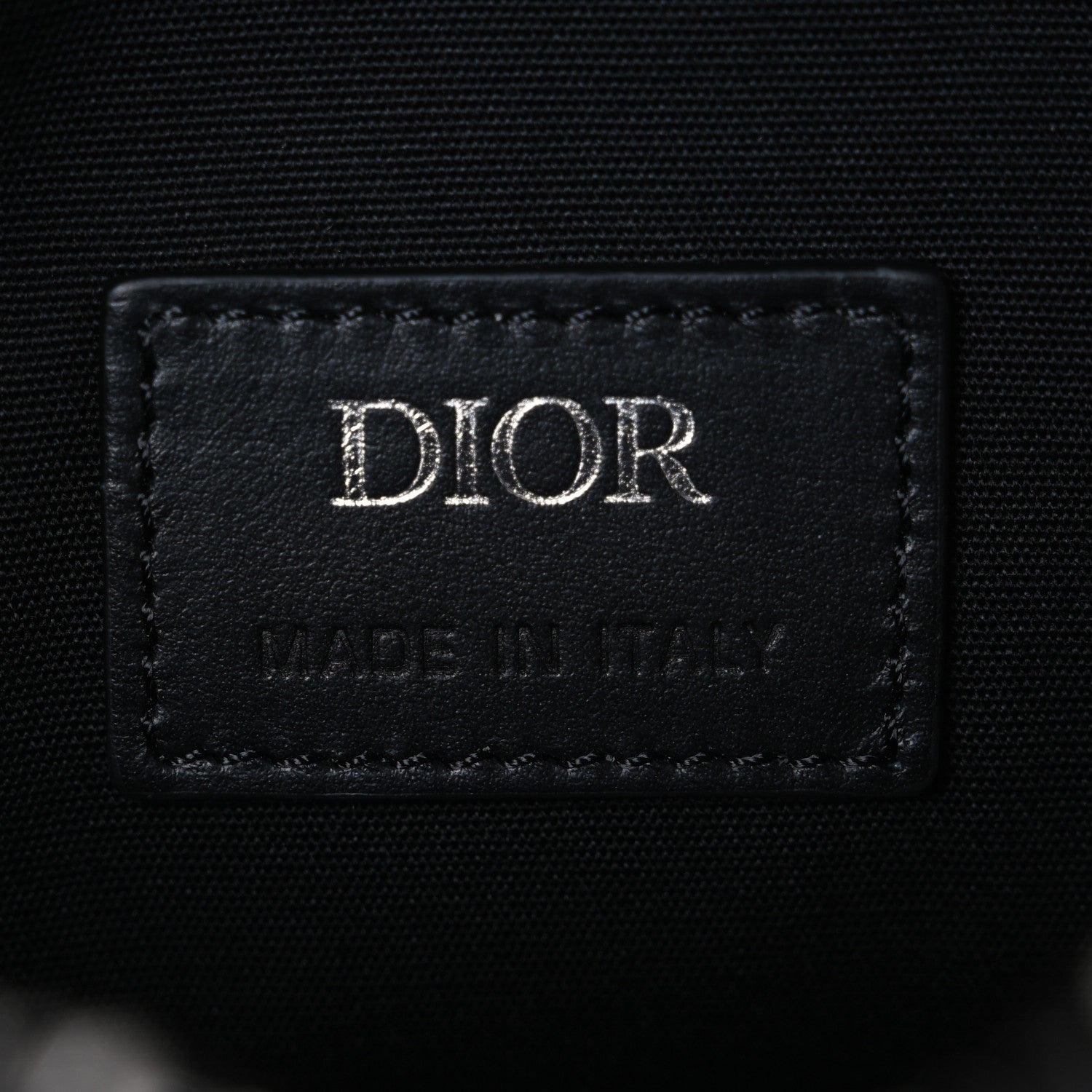 Christian Dior Canvas CD Diamond Lingot 22 Bag Black 6 of 10