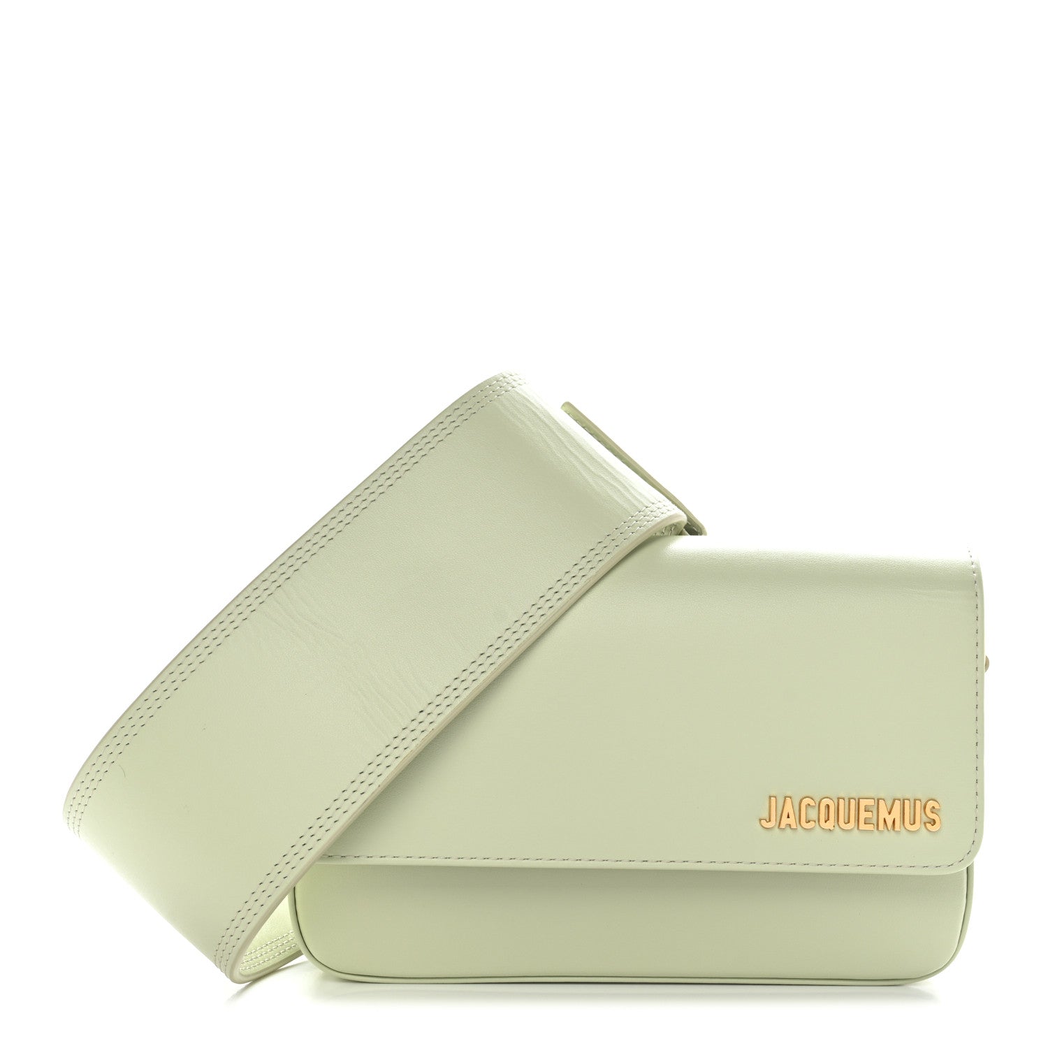 Jacquemus Smooth Calfskin Le Carinu Light Green 3 of 28