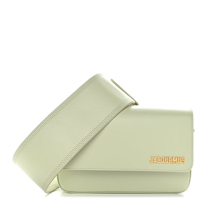 Jacquemus Smooth Calfskin Le Carinu Light Green 3 of 28