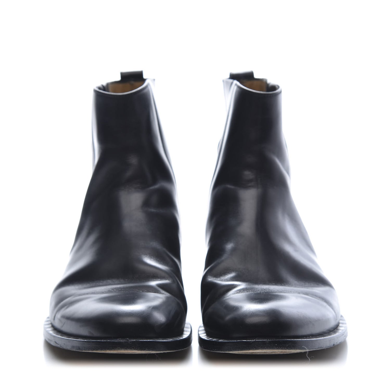 Calfskin Ankle Boots 8.5 Black