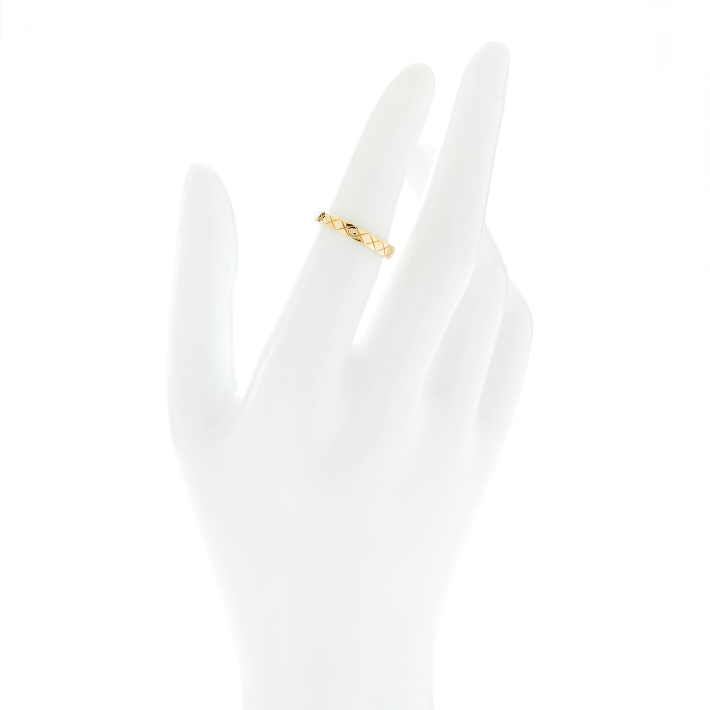 18K Yellow Gold Mini Coco Crush Ring 50 5.25