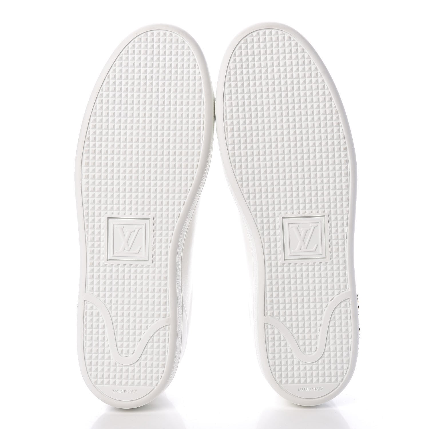 Louis Vuitton Calfskin Frontrow Sneakers 41 White 5 of 9