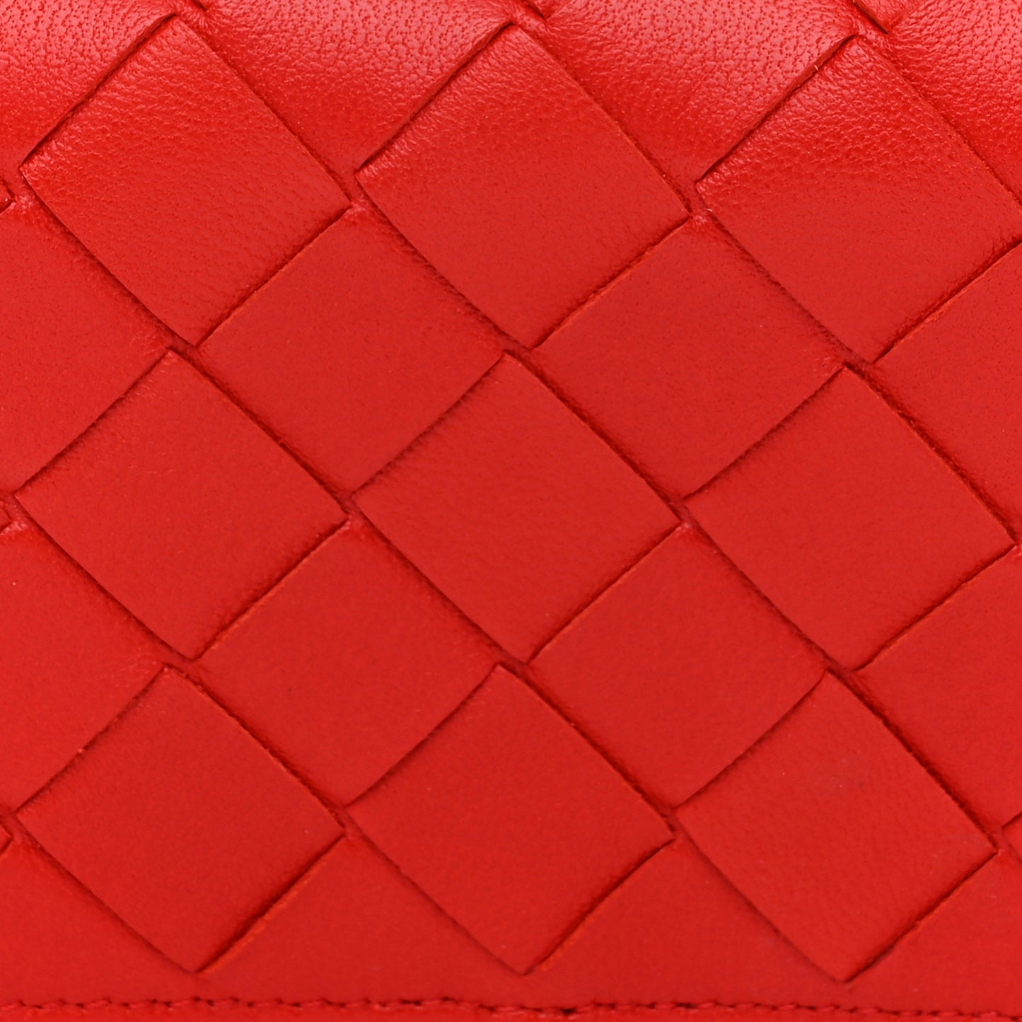 Nappa Intrecciato Mini Wallet Bag Nail Polish