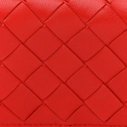 Bottega Veneta Nappa Intrecciato Mini Wallet Bag Nail Polish 8 of 10