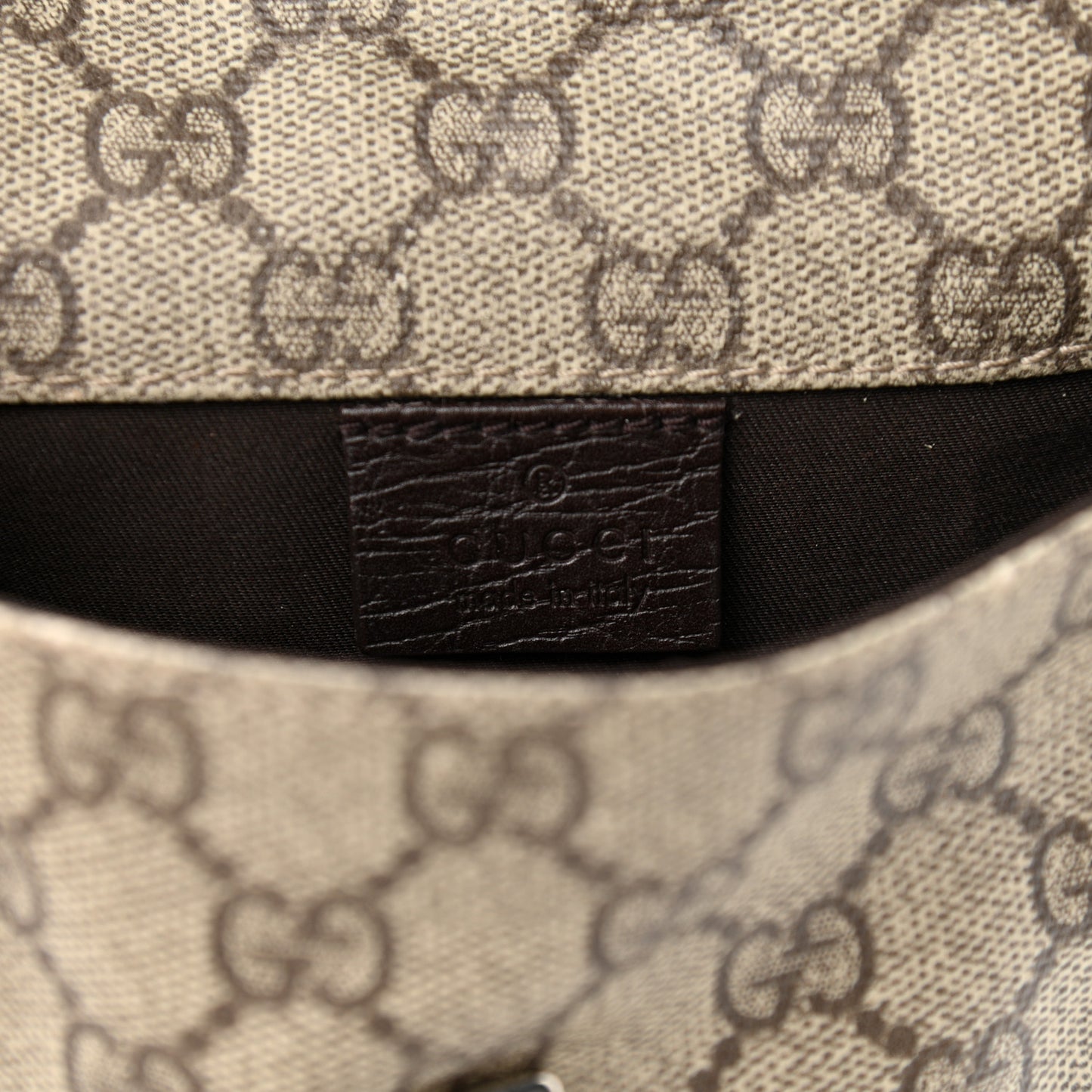 GG Plus Monogram Web Small Flap Messenger Bag