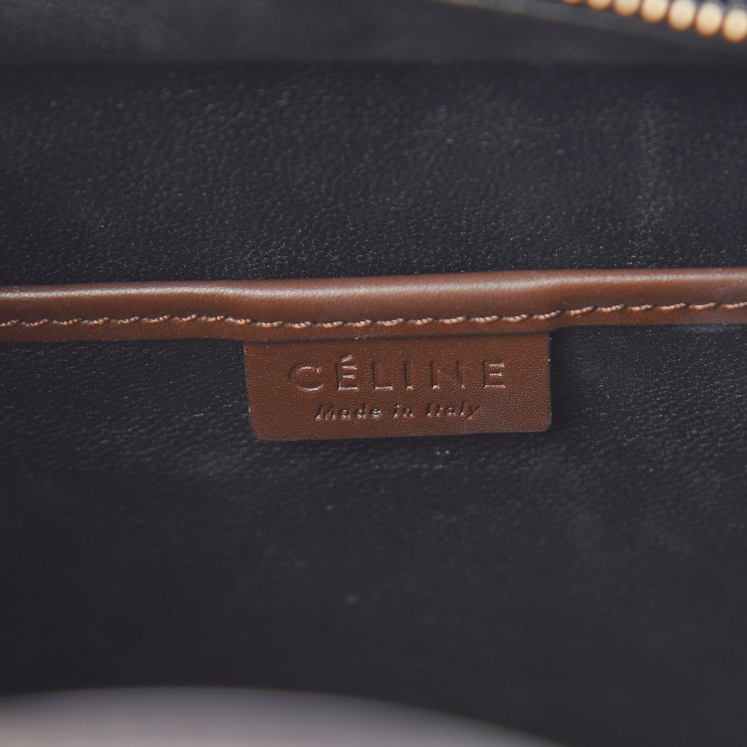 Celine Calfskin Bullhide Nano Tri-Color Luggage Bright Red 6 of 9