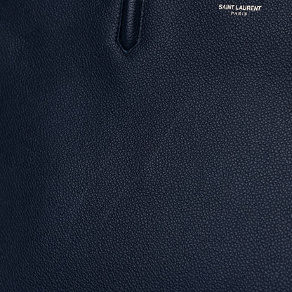 Saint Laurent Calfskin Medium Rive Gauche Cabas Navy Blue 17 of 17