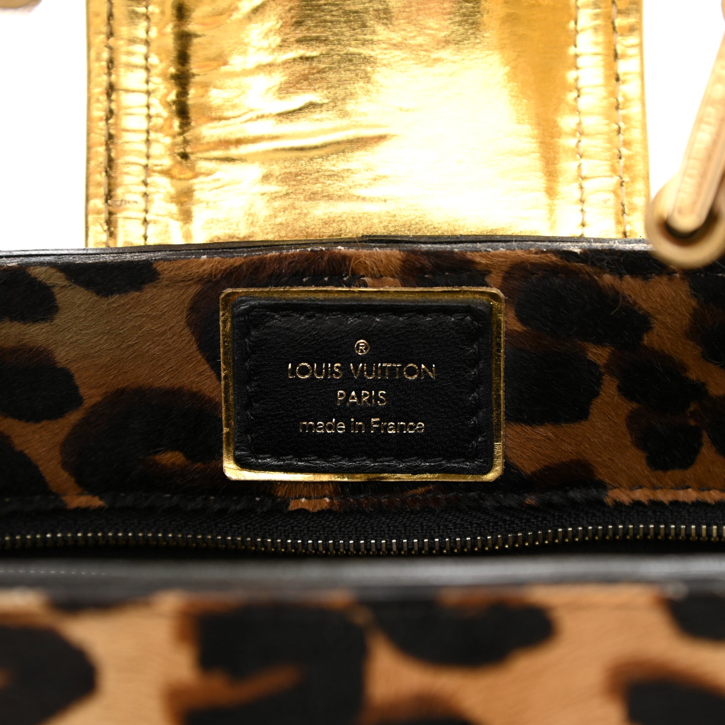 Monogram Leopard Polly