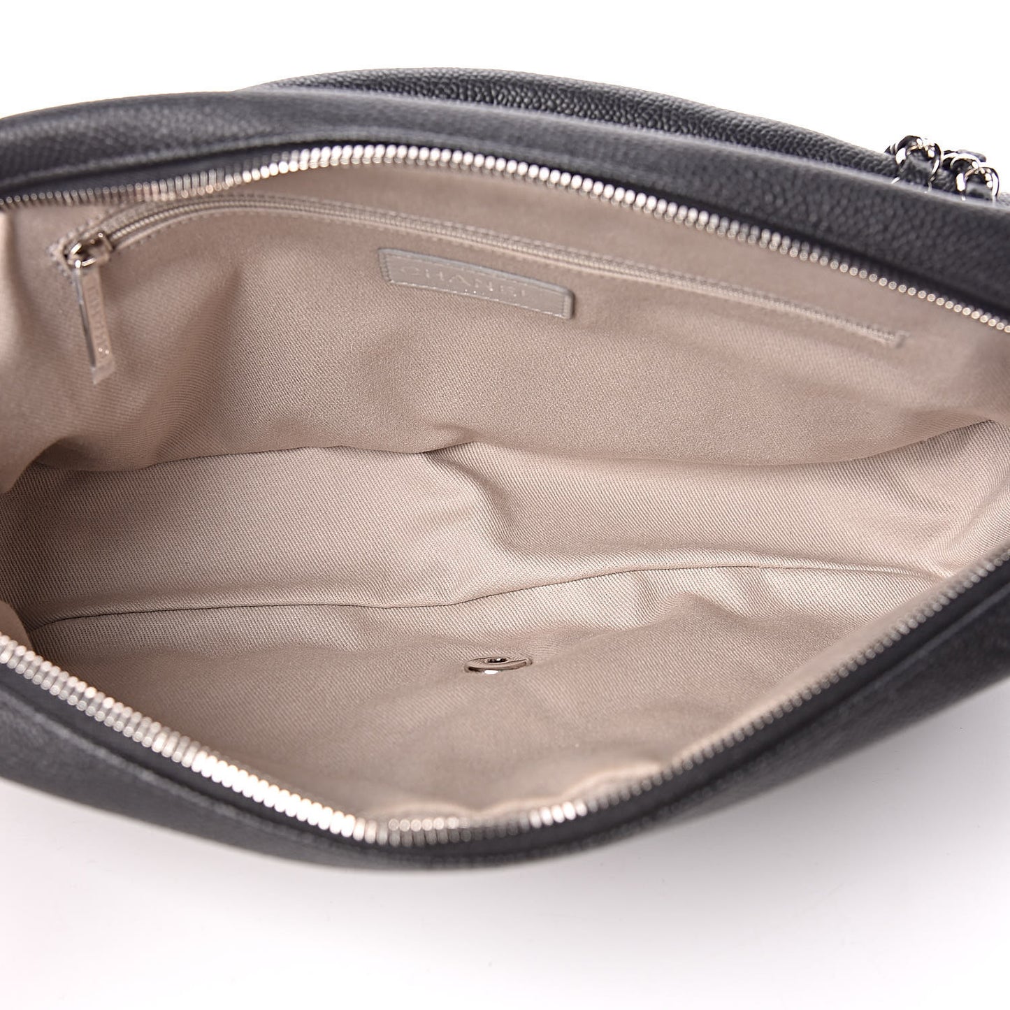 Caviar Quilted Jumbo Easy Flap Black