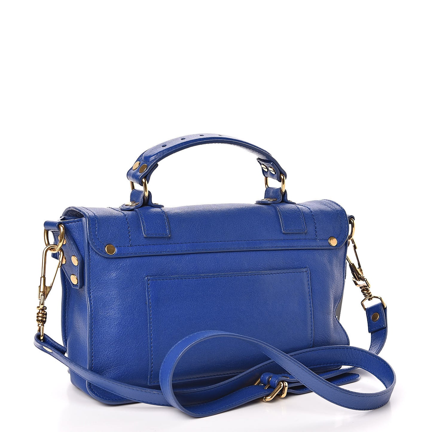 Lambskin Tiny PS1 Satchel Royal Blue