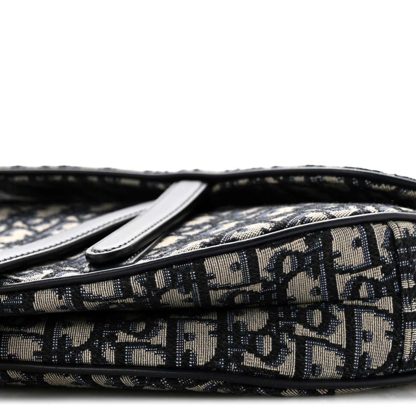 Oblique Saddle Bag Blue Blue