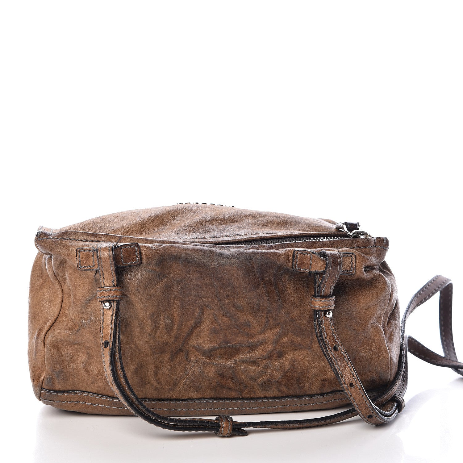 Givenchy Tumbled Sheepskin Mini Pandora Charcoal 12 of 24