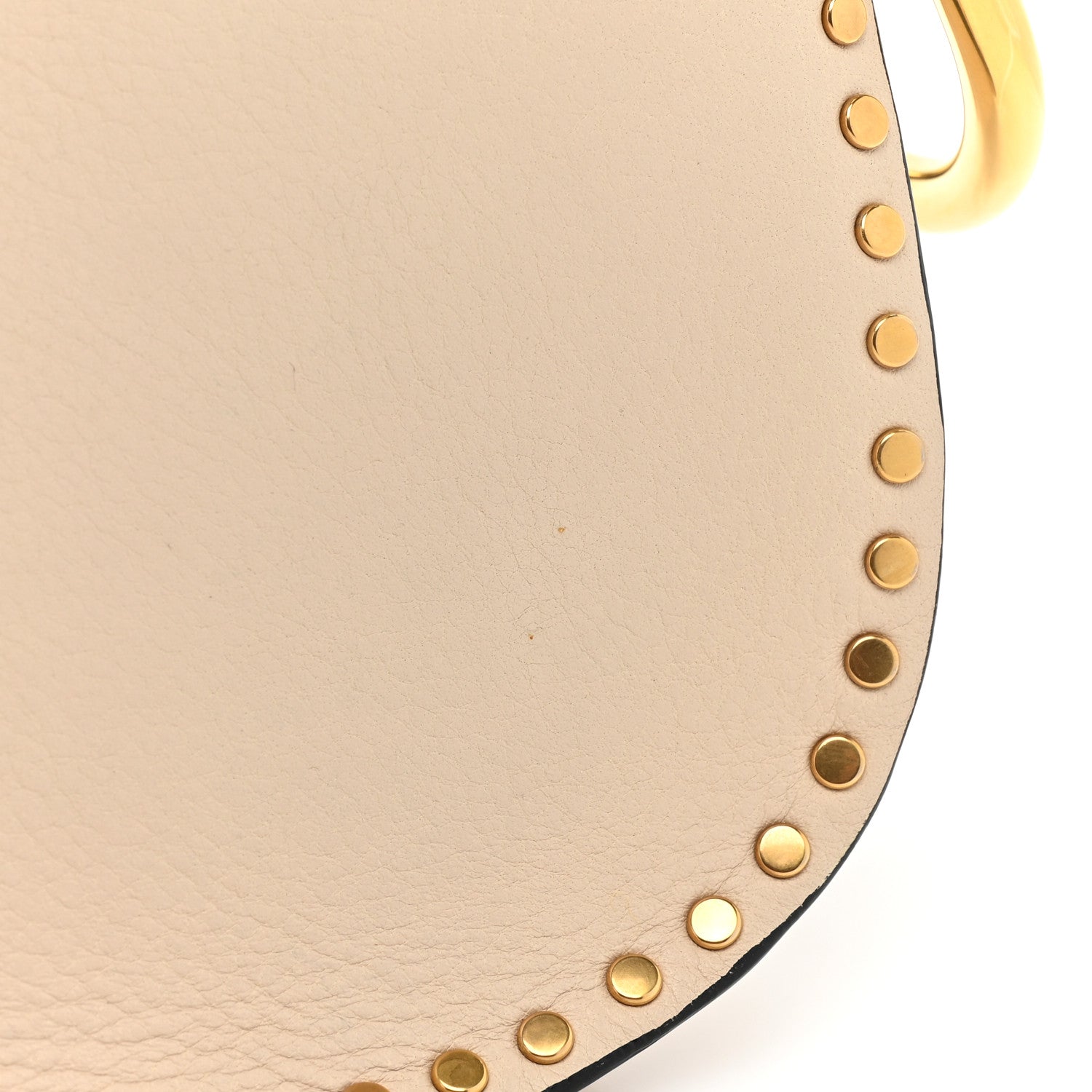 Chloe Calfskin Braided Medium Hudson Shoulder Bag Abstract White 10 of 10