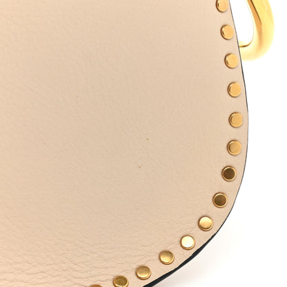 Chloe Calfskin Braided Medium Hudson Shoulder Bag Abstract White 10 of 10