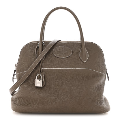 Hermes Taurillon Clemence Bolide 31 Etoupe 1 of 11