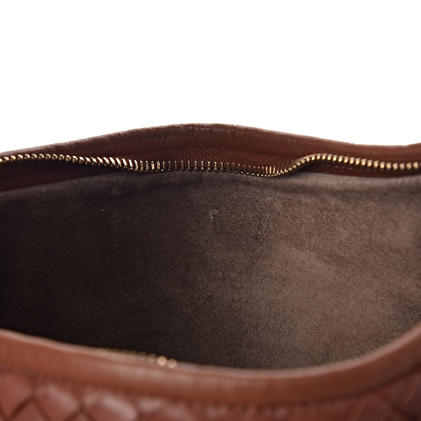 Nappa Intrecciato Medium Veneta Hobo Tea