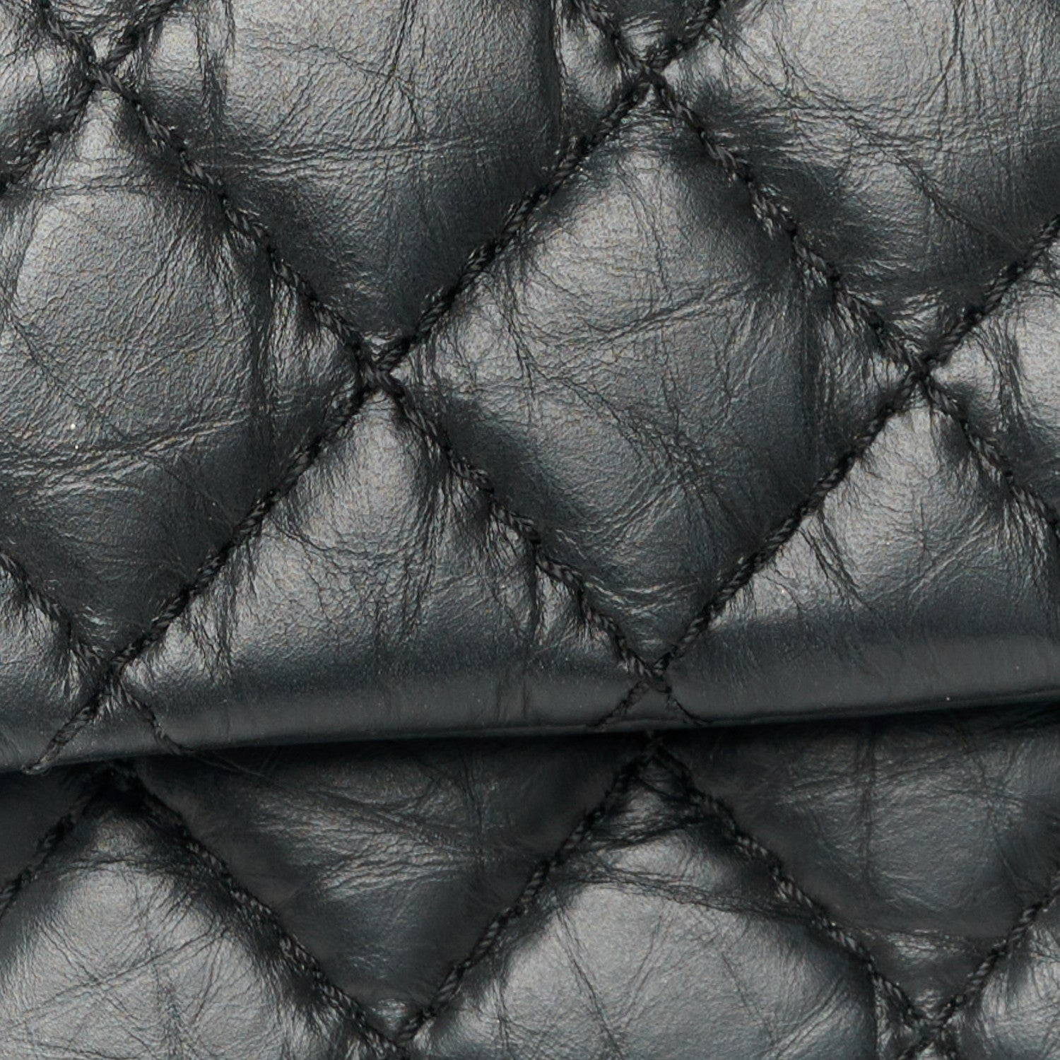 Chanel Aged Calfskin Quilted 2.55 Reissue 225 Flap Black 10 of 13