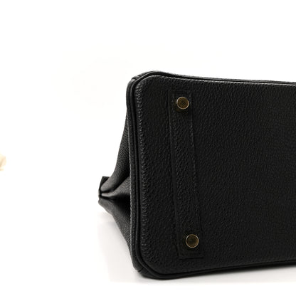 Hermes Togo Birkin 30 Black 8 of 10