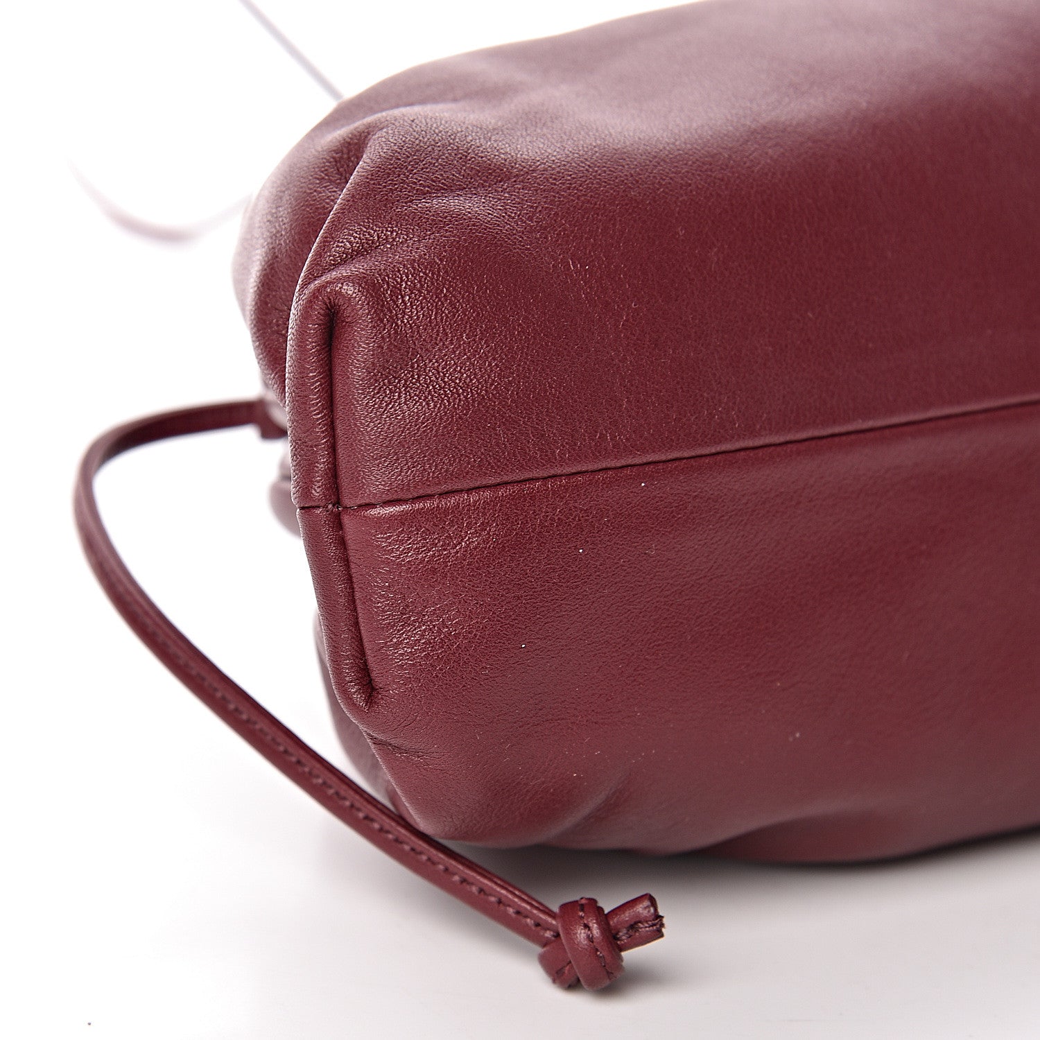 Bottega Veneta Butter Calfskin The Mini Pouch Bordeaux 9 of 10
