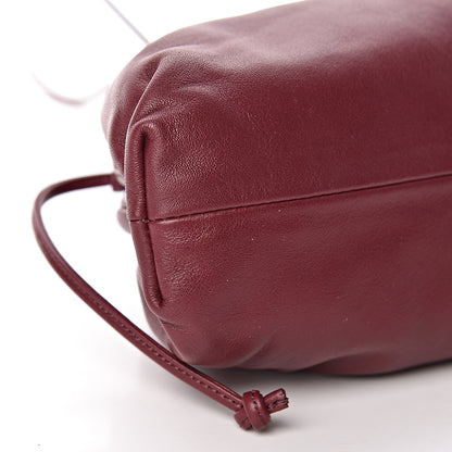 Bottega Veneta Butter Calfskin The Mini Pouch Bordeaux 9 of 10
