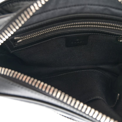 Gucci Soft GG Supreme Monogram Web Belt Bag Black Grey 5 of 11