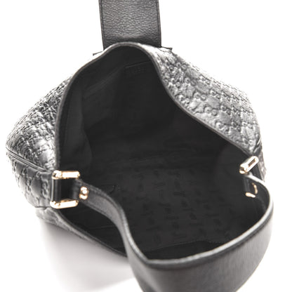 Gucci Guccissima Large New Ladies Web Hobo Black 5 of 8