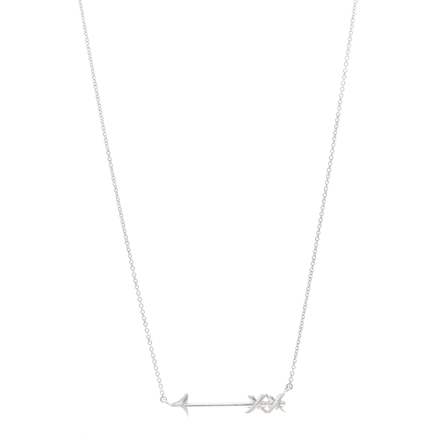 Sterling Silver Paloma's Graffiti Arrow Pendant Necklace