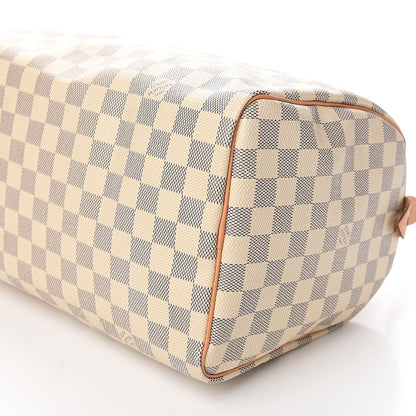 Louis Vuitton Damier Azur Speedy 30 8 of 9